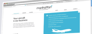 Manhattan Jet Management | Web Design Sheffield