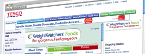 Weight Watchers campaign for tesco.com | Web Design Sheffield